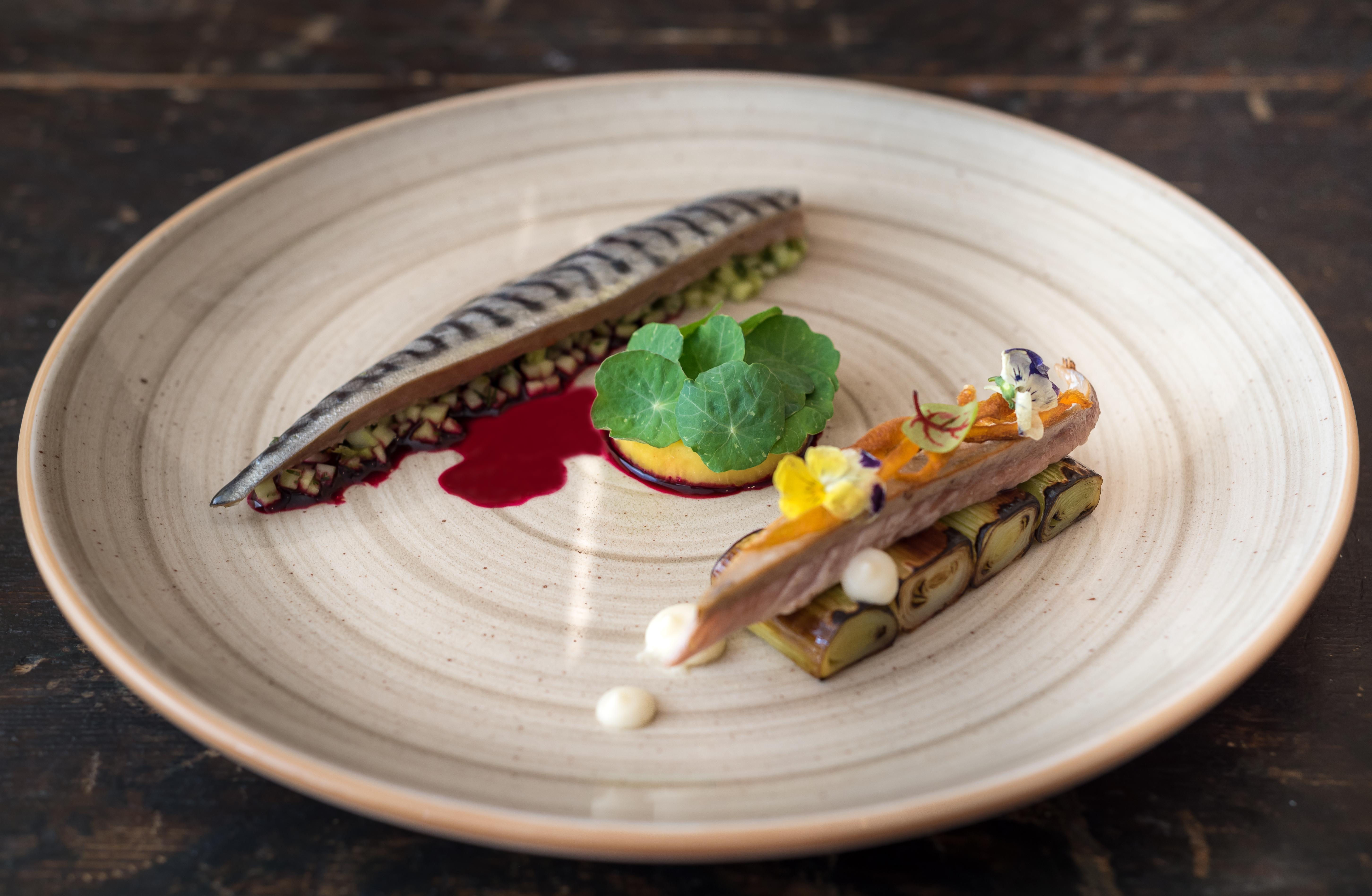 Kempinski Hotel Grand Arena Bansko Luaran gambar A dish at the restaurant