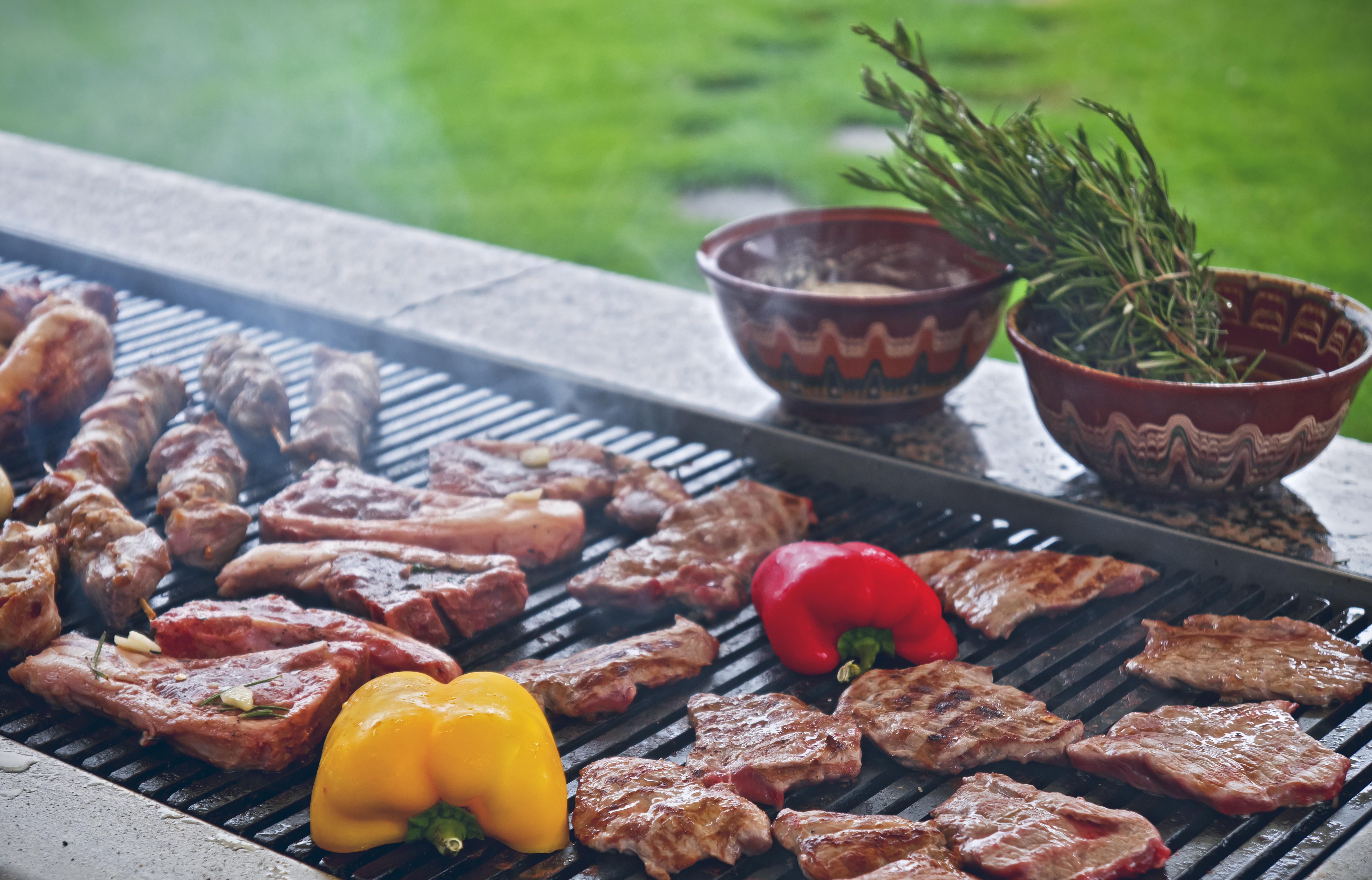 Kempinski Hotel Grand Arena Bansko Luaran gambar A typical barbecue